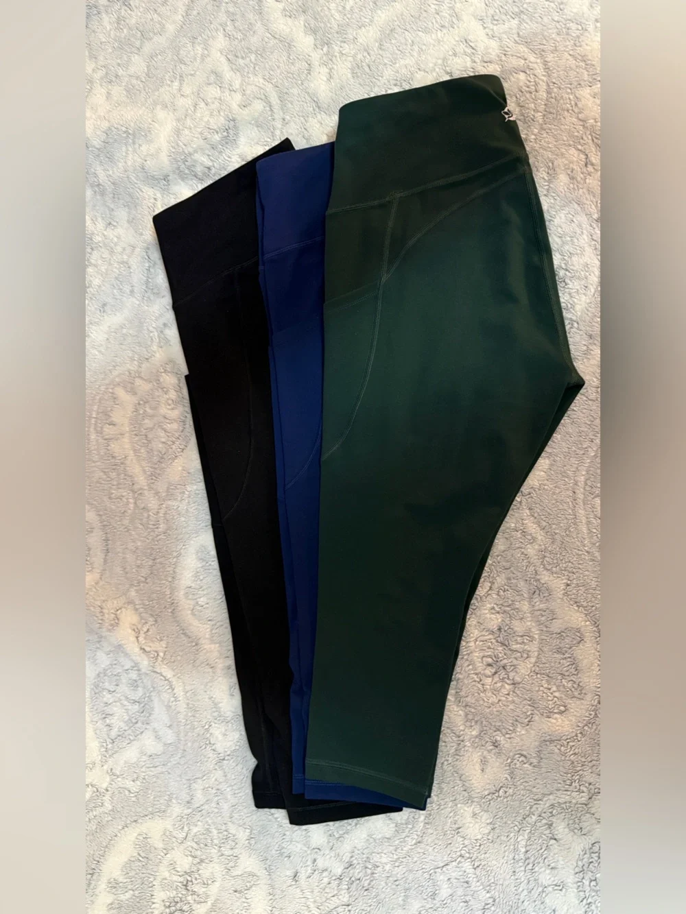 Capri Leggings - Yoga Pants - 3 pairs